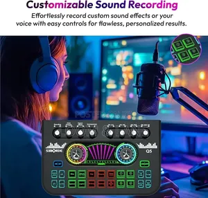 X3 Live Sound Card and Voice Changer Mixer