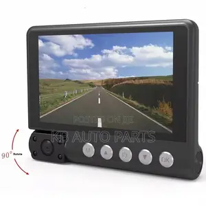 3 Lens Car Dash Cam Hd 4inch Driving Recorder