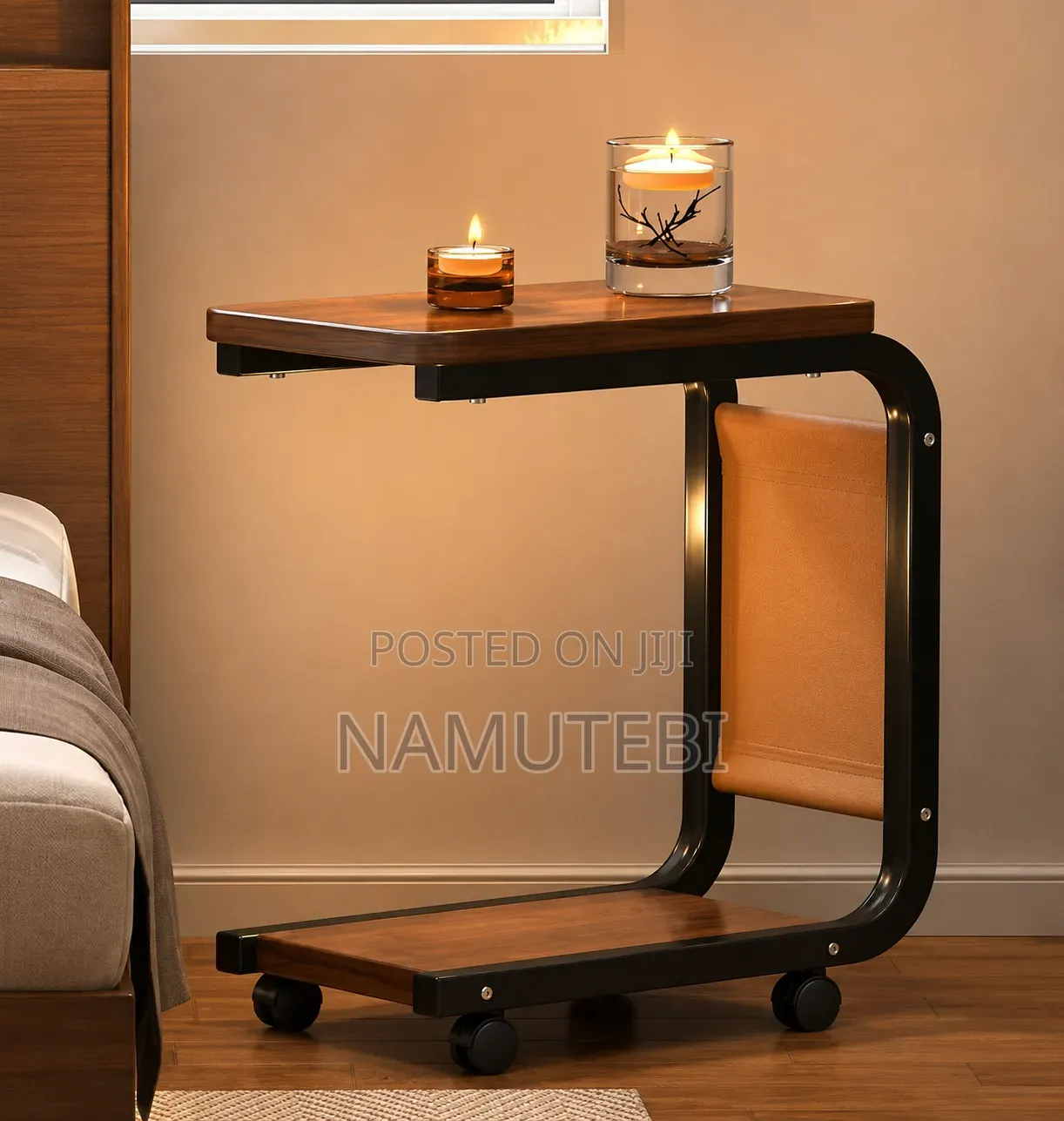 Flexible C - Shaped Sofa Side Table - New Design