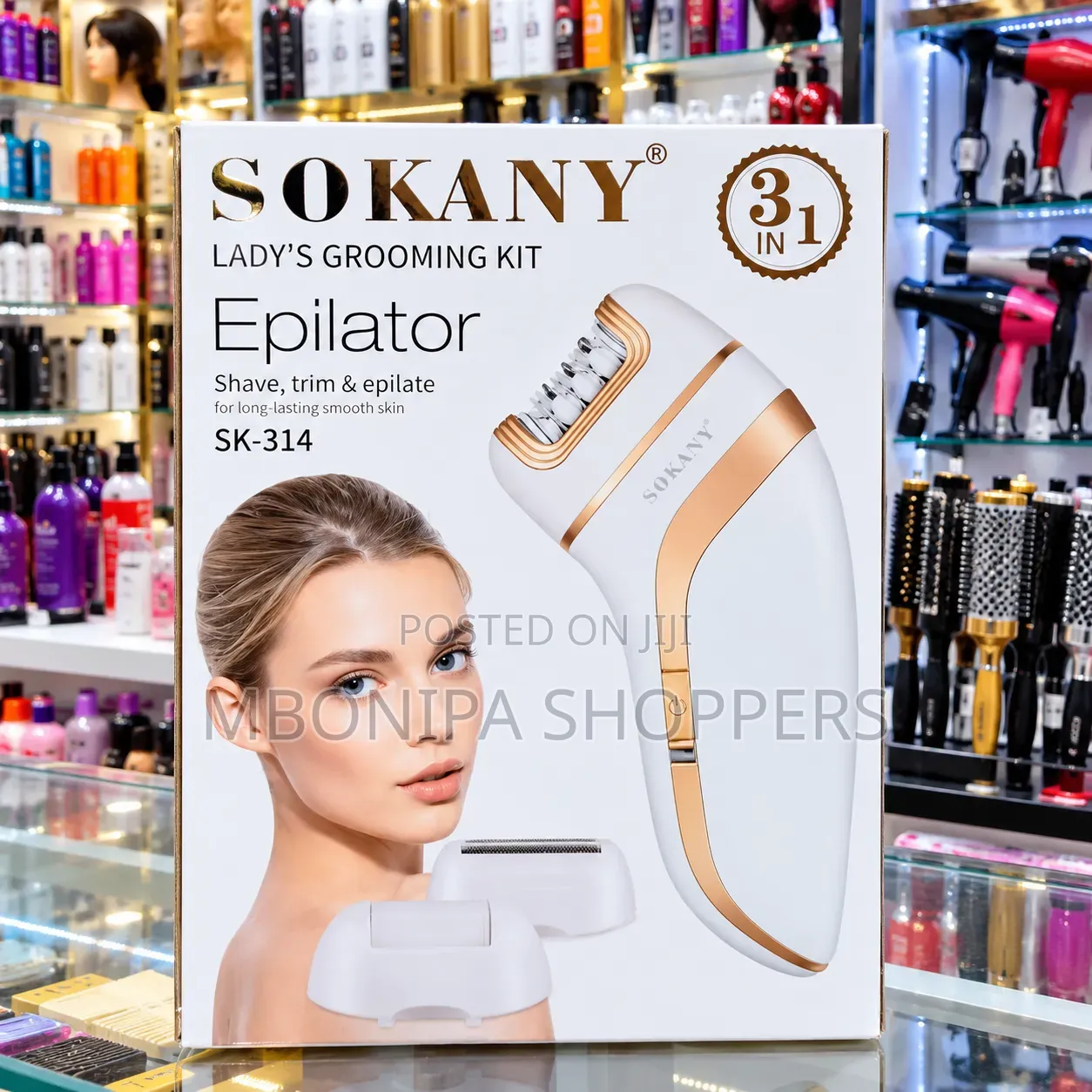 SOKANY SK-314 3-in-1 Lady’s Grooming Kit Epilator