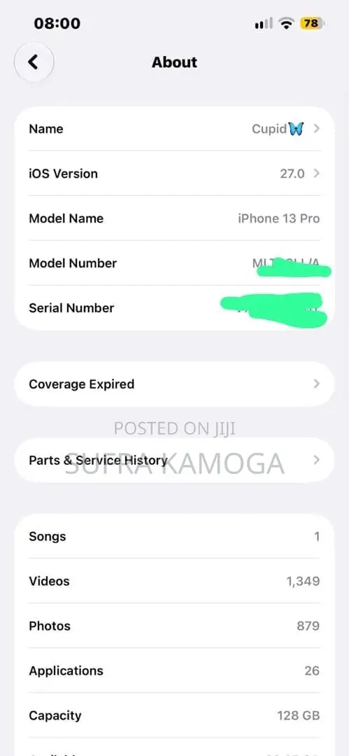 Apple iPhone 13 Pro 128 GB Bronze