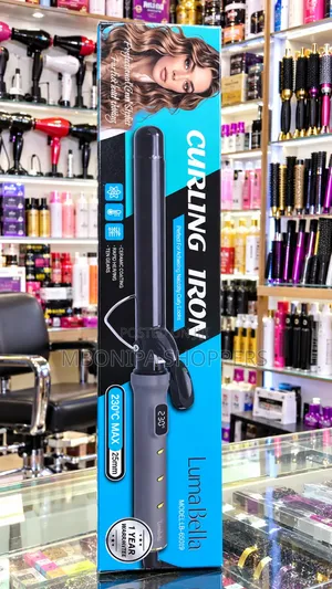 LumaBella 25mm Curling Iron – 230°C Ceramic Hair Curler