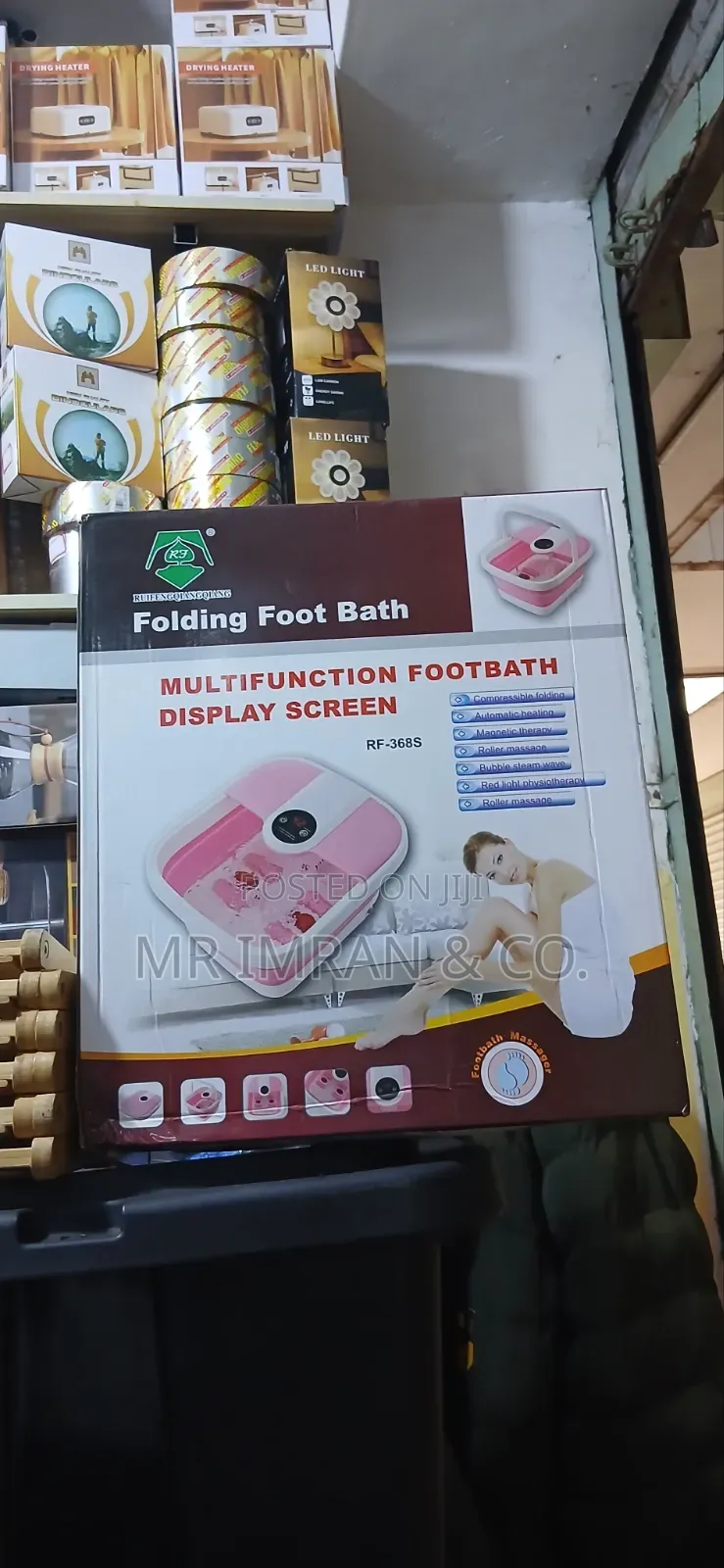 Multifunction Folding Foot Bath.