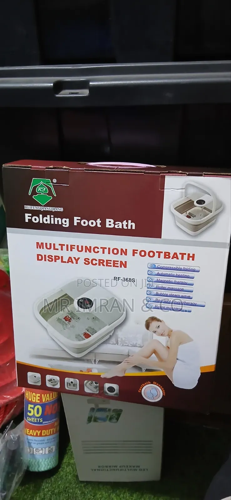 Multifunction Folding Foot Bath.