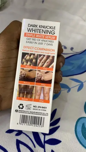 Dr.davey Dark Knuckles Whitening Triple White Serum
