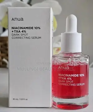 Anua Niacinamide 10% + TXA 4% Dark Spot Correcting Serum in a 30 Ml