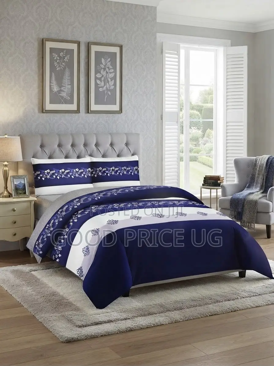 Amalia Embroidered Cotton Duvet Cover Set