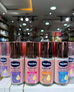 Vaseline GlutaGlow Ampoule Serum Deodorant Ultra Bright Roll-On.