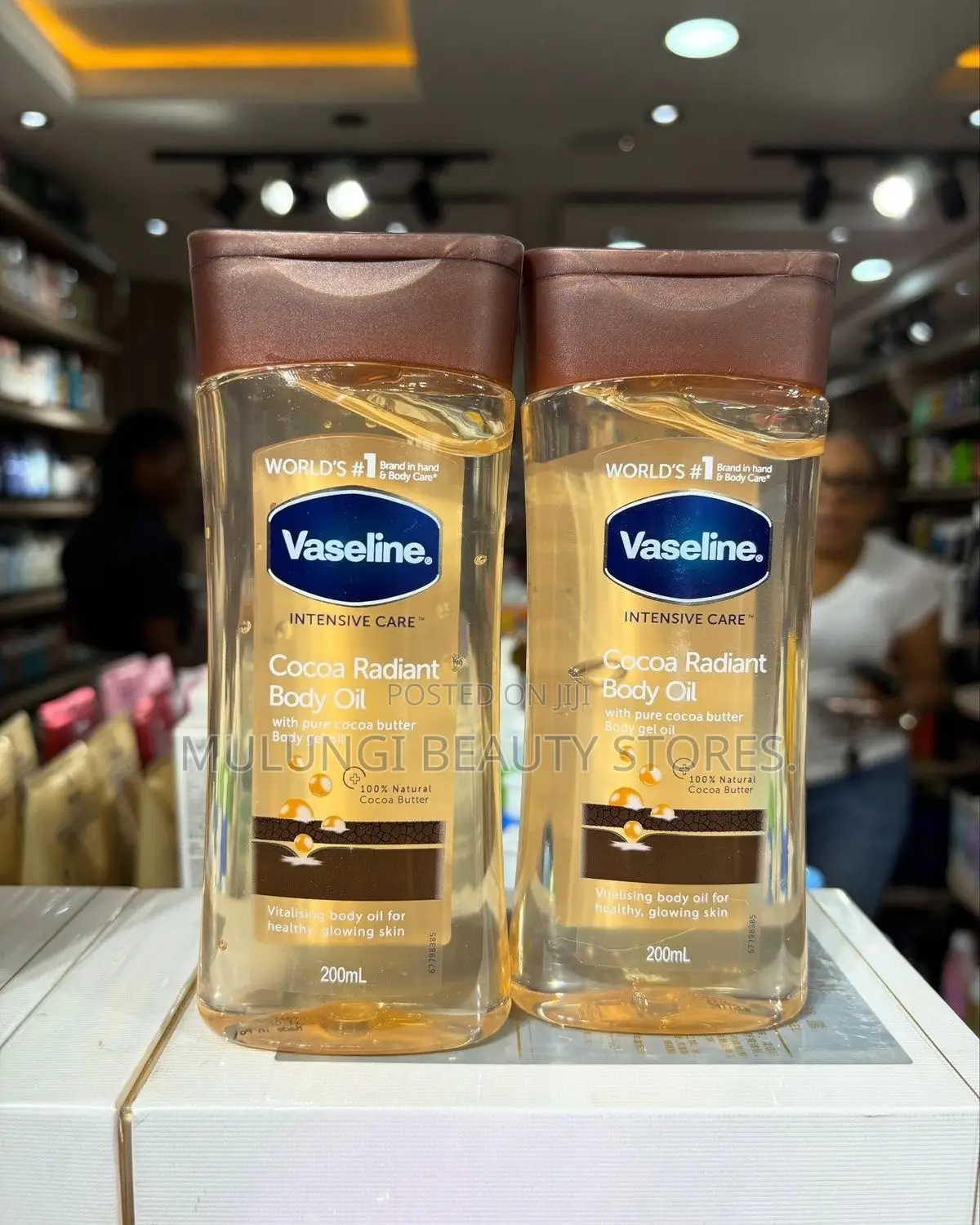 Vaseline Intensive Care Cocoa Radiant Body Oil, Original