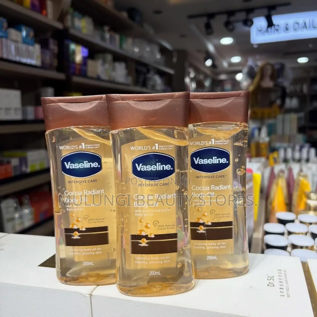 Vaseline Intensive Care Cocoa Radiant Body Oil, Original