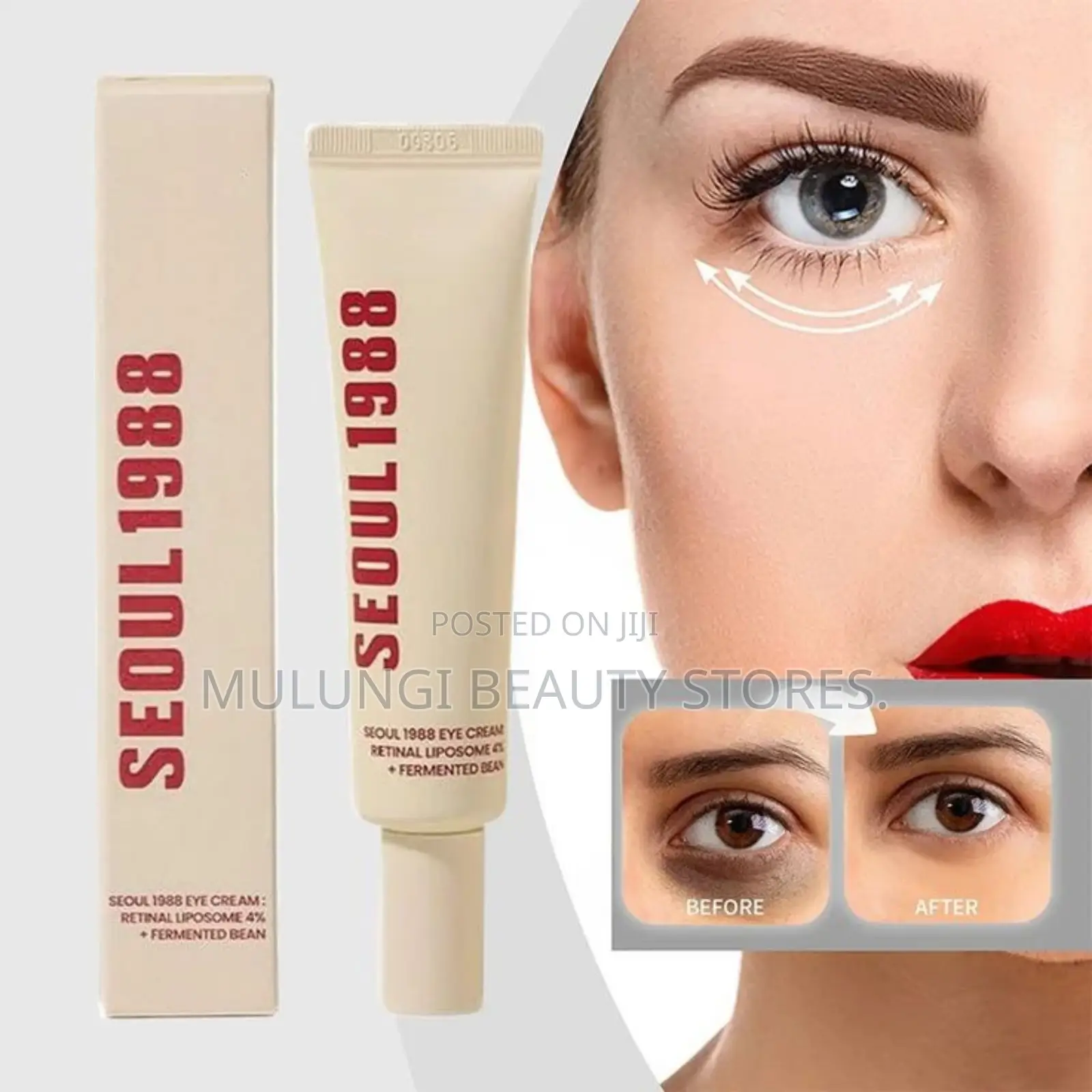 K-Secret SEOUL 1988 Eye Cream 4% Retinal Liposome and Fermented Bean.