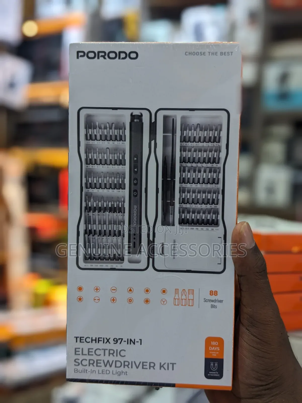 Porodo Techfix 97in1 Electric Screwdriver Kit