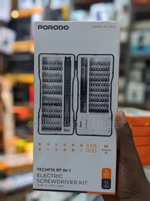 Porodo Techfix 97in1 Electric Screwdriver Kit