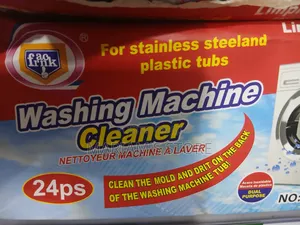 24-Piece Box of Dual-Purpose Washing Machine Cleaner Tablets