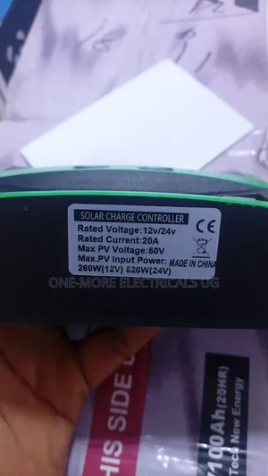 20a/12/24v Solar Charge Controller