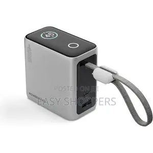 Powerology 15000mah Mini Power Bank 45W With Smart Color Display