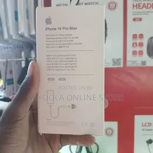 iPhone 14 Pro Max 50W USB-C+C Power Adapter