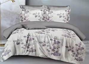 4-Piece Floral Duvet Bedding Set