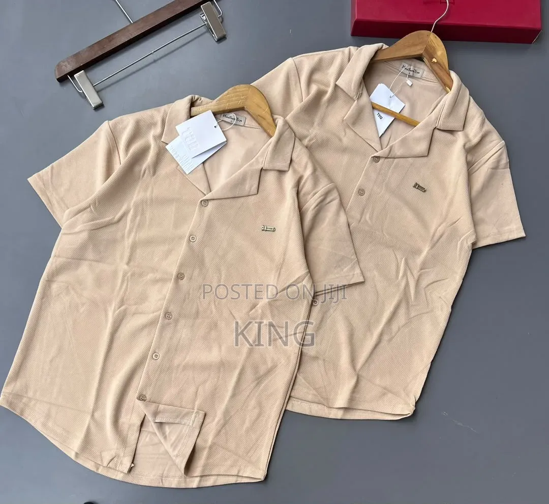 Lacoste Relaxed Fit Short Sleeved Piqué Cuban Shirt