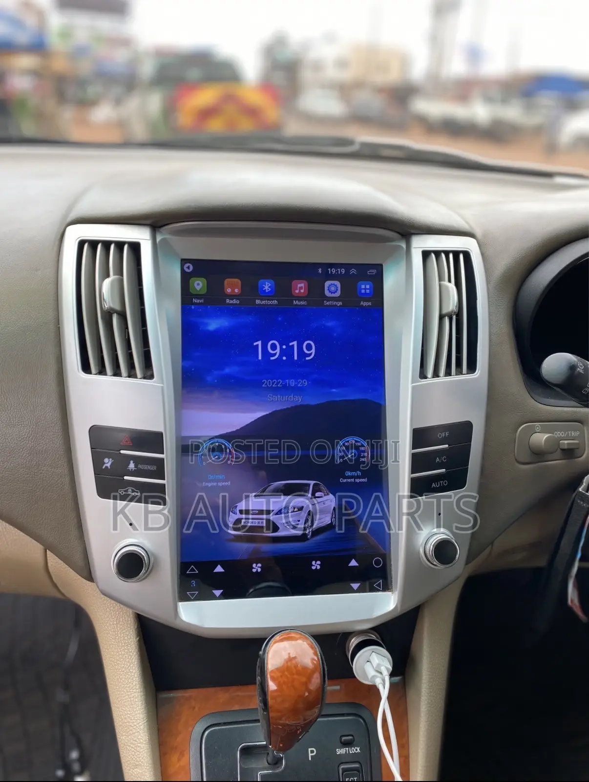 Harrier 2004-2011 Android Tesla Screen With Wifi