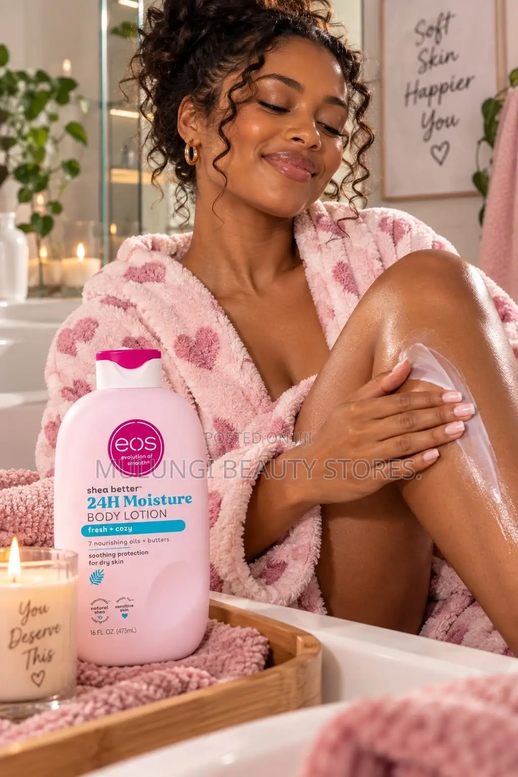 Eos Shea Better 24H Moisture Body Lotion 16 Fl Oz (473 Ml)