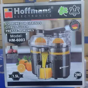 Hoffmans Dual Citrus Juicer Hm 6003