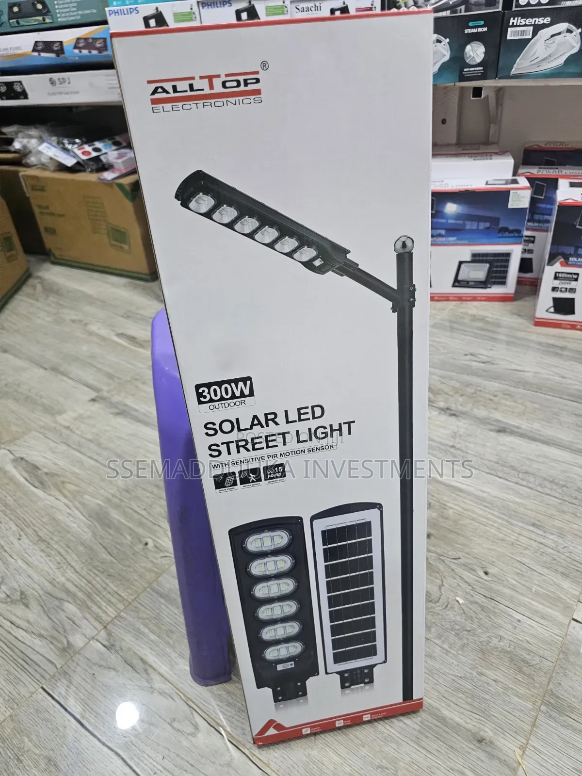 Alltop Solar Flood Street Light