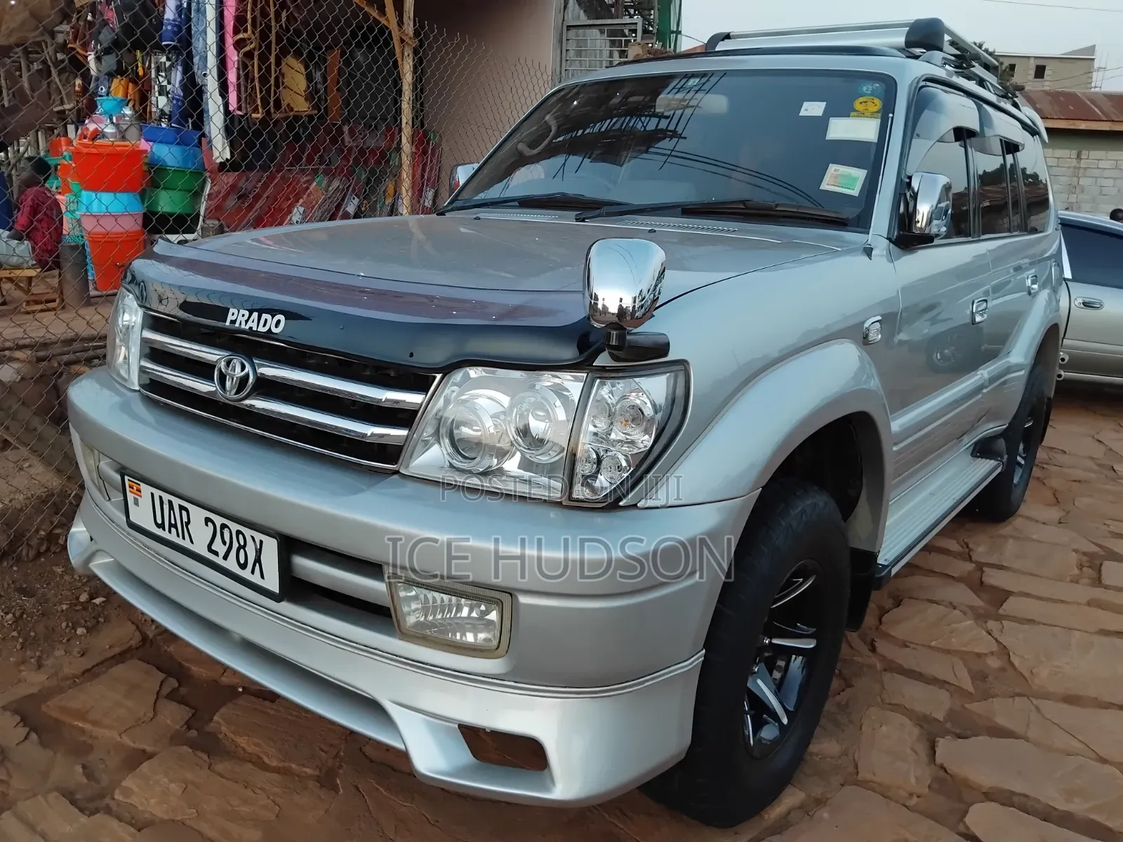 Toyota Land Cruiser Prado 2001 Silver