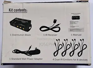 BAFX Products (Infrared) IR Remote Control Extender or IR Repeater Kit