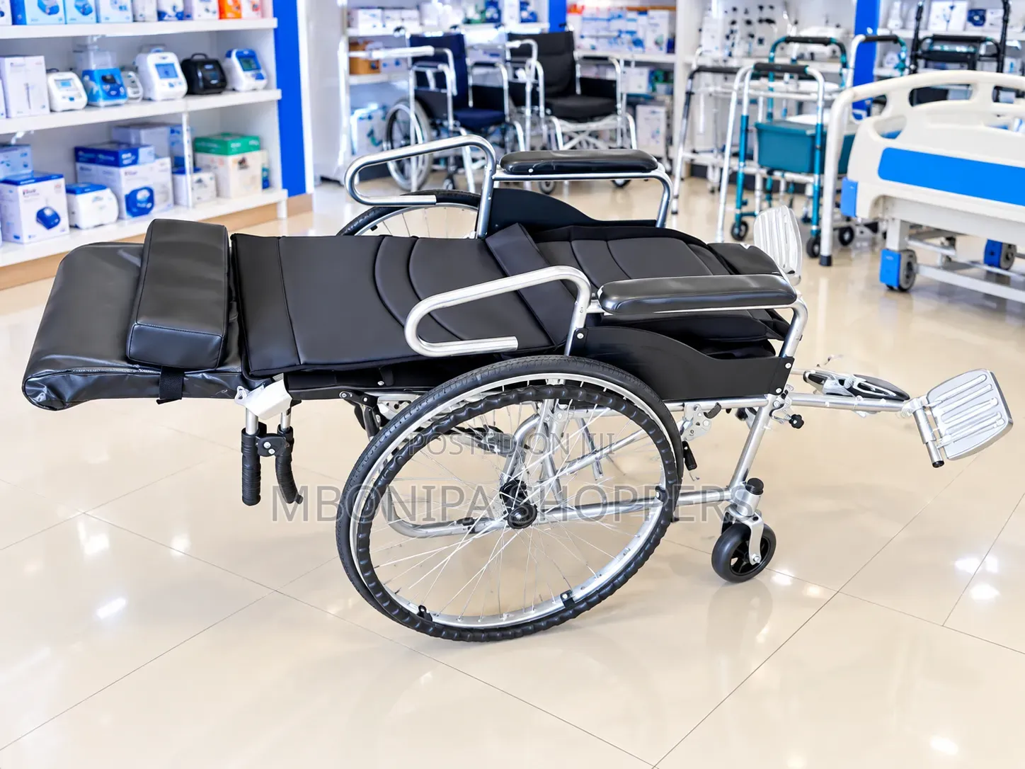 Reclining Wheelchair – Comfortable Adjustable Mobility Chair