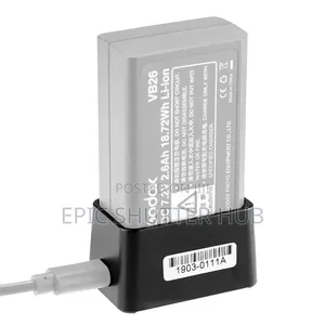 Godox VC26 USB Battery Charger Charging for Godox V860III V1 Flash Etc