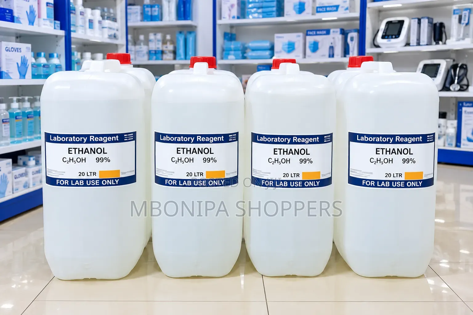 Laboratory Reagent Ethanol 99% – 20 Litres