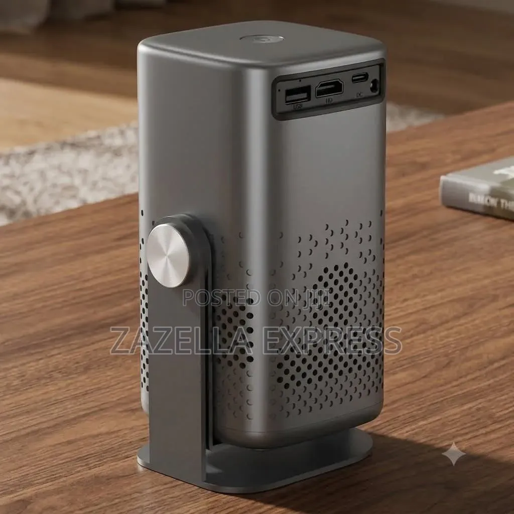 Porodo Gobo Portable Air Projector, Rechargeable Projector With Stand