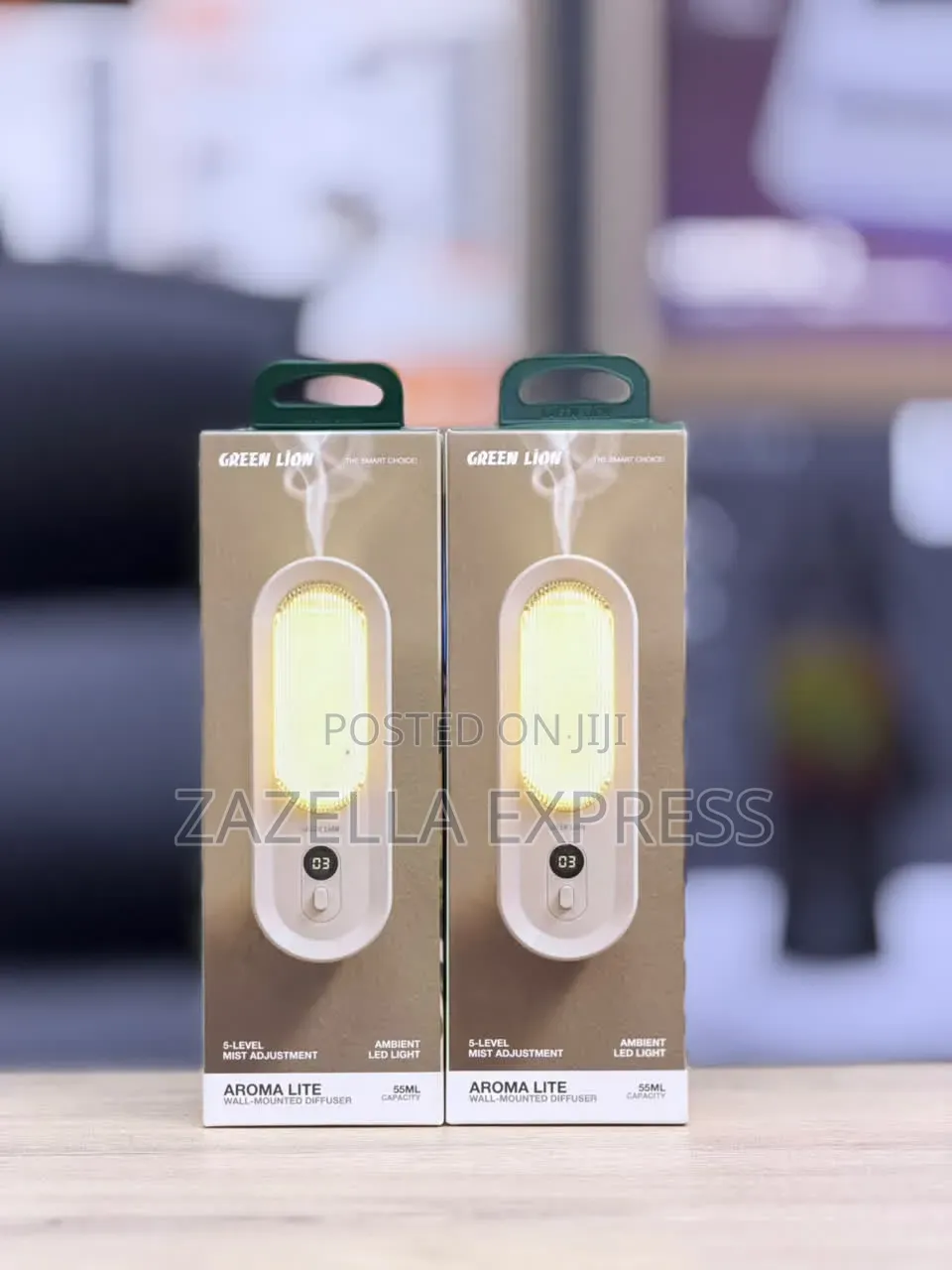 Green Lion Aroma Lite Wall Mounted Diffuser 55ML Is a Compact