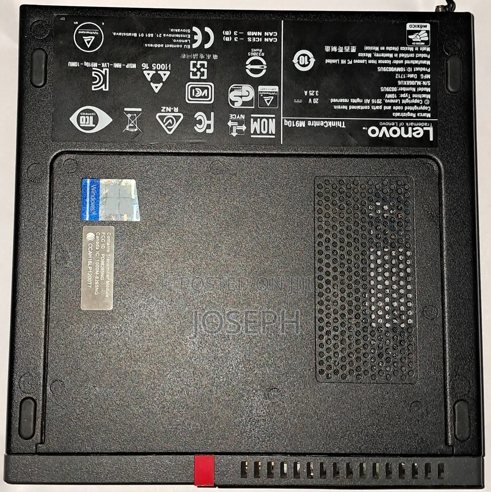 Desktop Computer Lenovo ThinkCentre M910 16GB Intel Core i7 SSD 16 GB