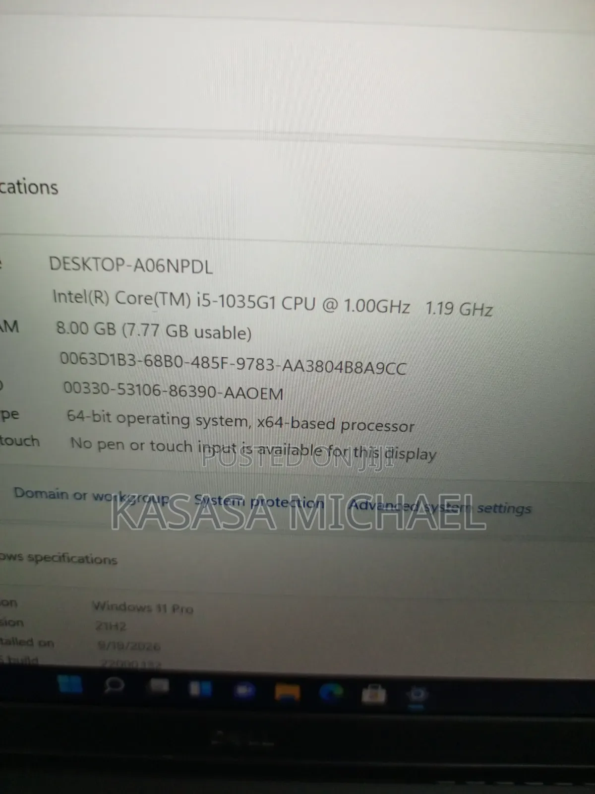 Laptop Dell Vostro 14 5401 8GB Intel Core i5 SSD 256GB