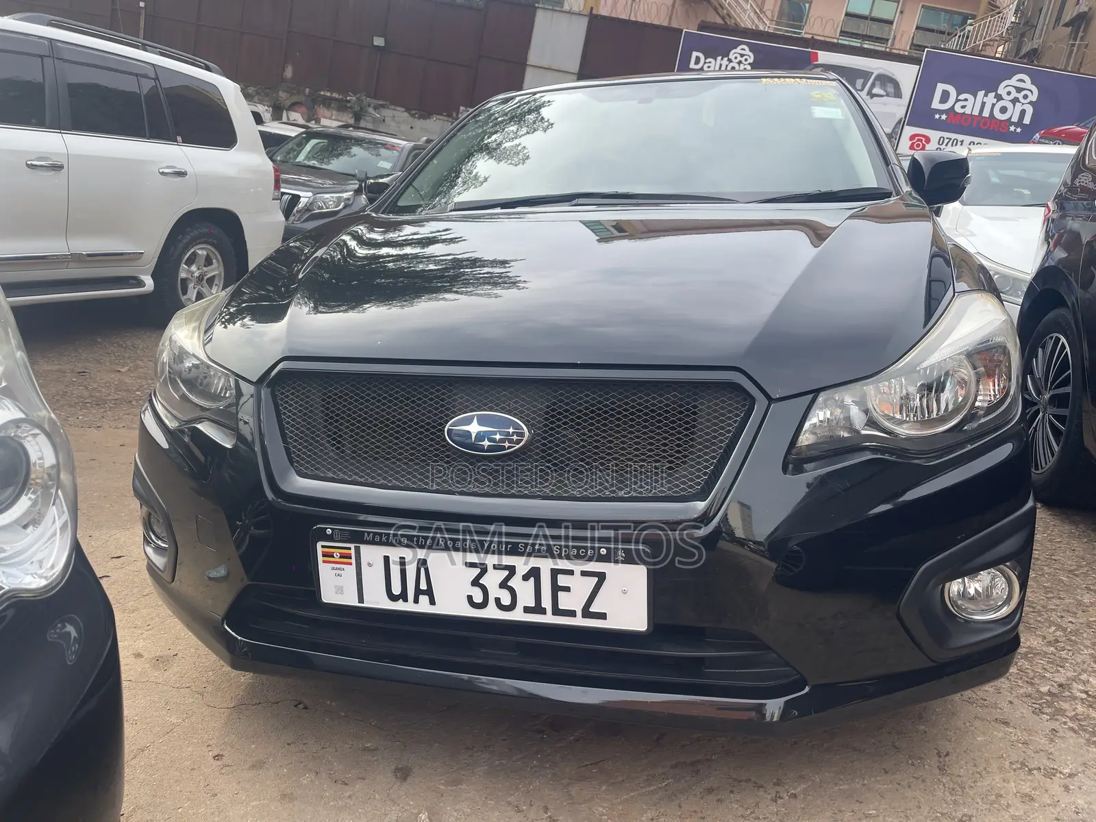 Subaru Impreza 2012 Black