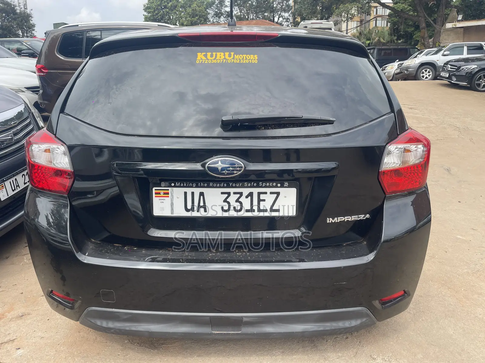 Subaru Impreza 2012 Black