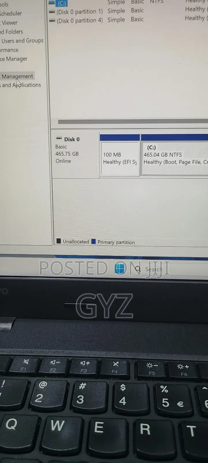 Laptop Lenovo ThinkPad L470 8GB Intel Core i3 HDD 500GB