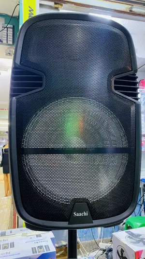 Saachi Rechargeable Trolley Speakers