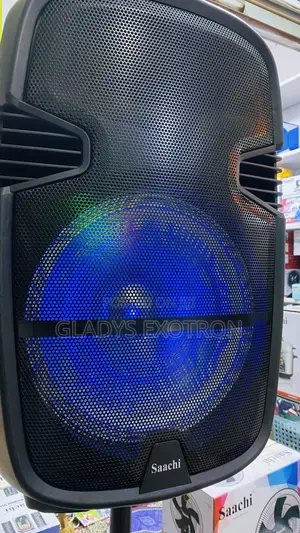 Saachi Rechargeable Trolley Speakers