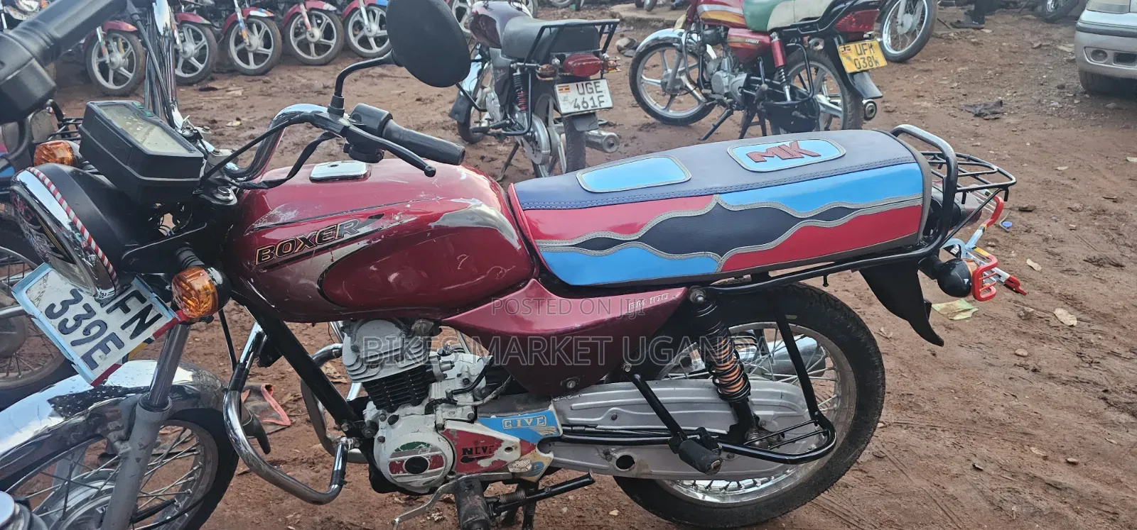 Bajaj Boxer 2023 Red