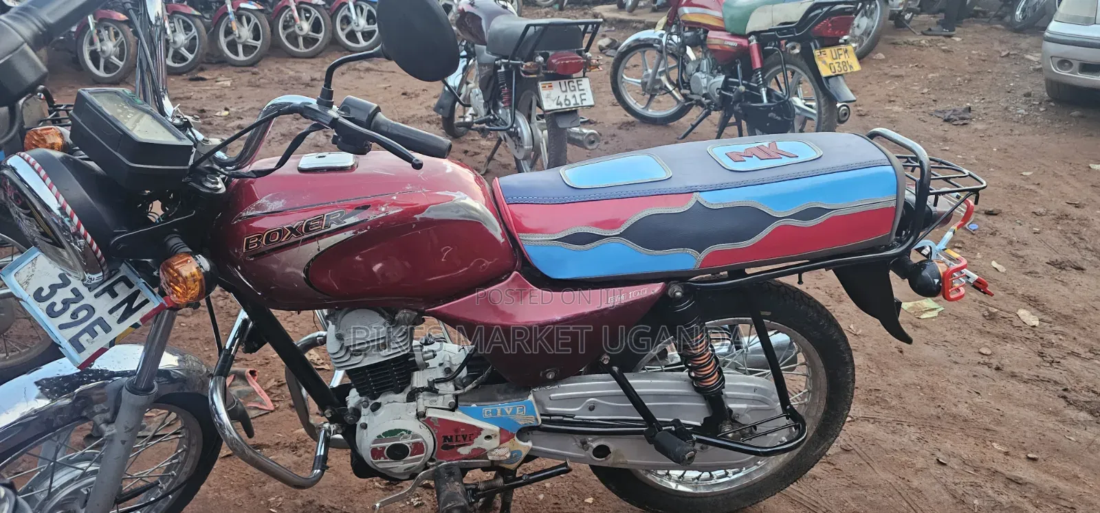 Bajaj Boxer 2023 Red