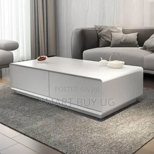 White Centre Table With Storage | Living Room Coffee Table
