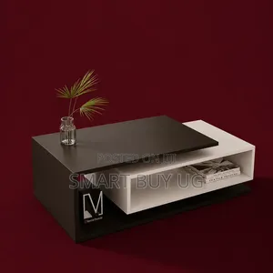 QContemporary Centre Table With Lower Shelf | Coffee Table