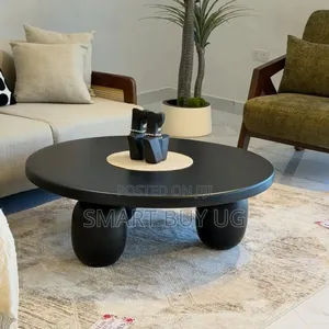 Glossy Black Centre Table | Modern Living Room Table