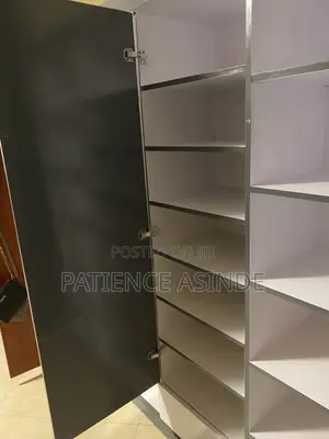 Storage Rack With Mirror