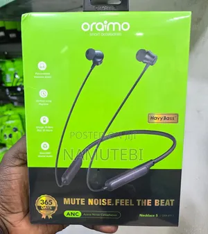 Oraimo Necklace 5 Original Bluetooth Headsets With Strong Bass