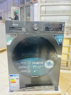 HISENSE 9 KGS Front Loader Washing Machine Quick Wash
