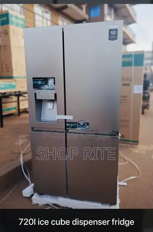 HISENSE 720 Liters Side by Side REFRIGERATOR Ice Cube Dispenser